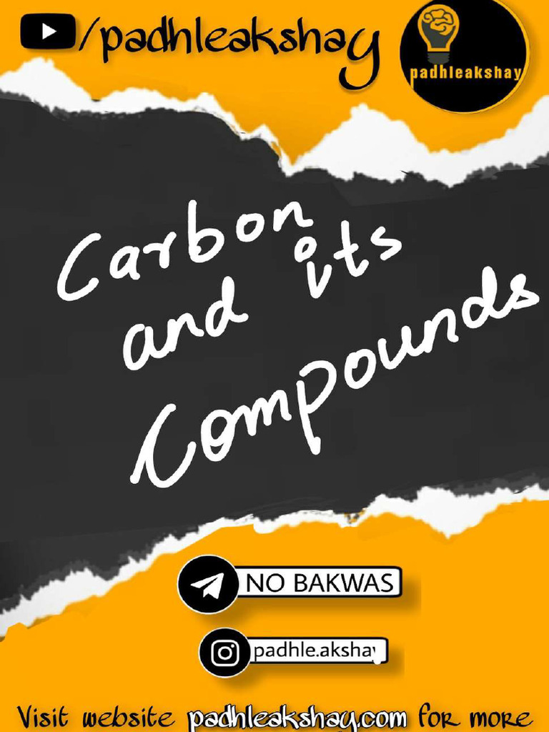CARBON AND ITS COMPOUNDS NOTES PDF DOWNLOAD 2022 visual data 3