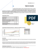 Data Sheet AR580RT - Tejido