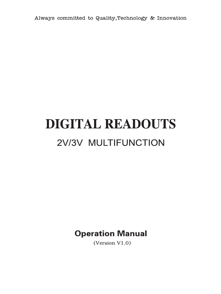 SNS DRO Manual | PDF