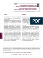 Young Motherhood in Homeless Conditions: Reproductive Trajectories and Maternal Health Carelessness