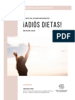 ADIÓS DIETAS Manual de Ejercicios 