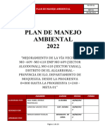 Ma-Pr-001 Rev 00 Plan de Manejo Ambiental