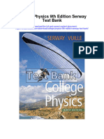 College Physics 9th Edition Serway Test Bank