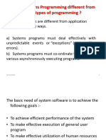 How Is Systems Programming Different From Other Types of Programming ?