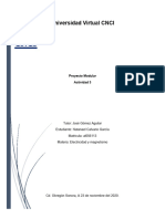 Electricidad y Magnetismo Proyecto Modular Act 3