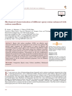 Mechanical Characterization of Different Epoxy Resins