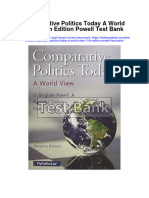 Comparative Politics Today A World View 11th Edition Powell Test Bank