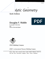 Analytic Geometry, Sixth Edition,