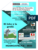 SEMANA 28 - PRIMARIA - 1RO Y 2DO GRADO - El Lobo y La Grulla