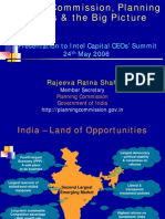 Planning Commission, Planning Process & The Big Picture: Presentation To Intel Capital Ceos' Summit 24 May 2006