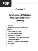 Database and Database Management System (DBMS)