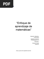 Trabajo Enfoques Matematicos