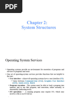 Chapter 2 System Structures