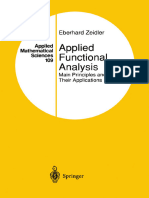 Applied Functional Analysis Main Principles and Their Applications Zeidler Compress