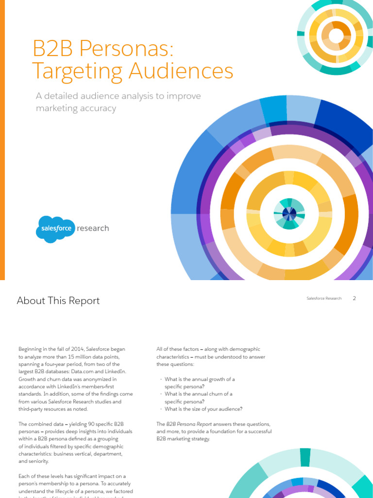 B2b Personas Pdf Marketing Target Audience