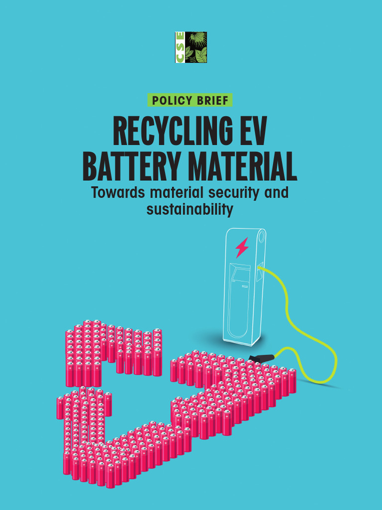 EV Battery Recycling for Sustainability | PDF | Recycling | Electric ...