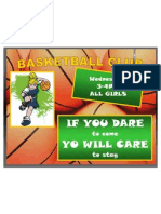 basketball poster word document