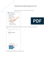 Create A Group-Add A Student