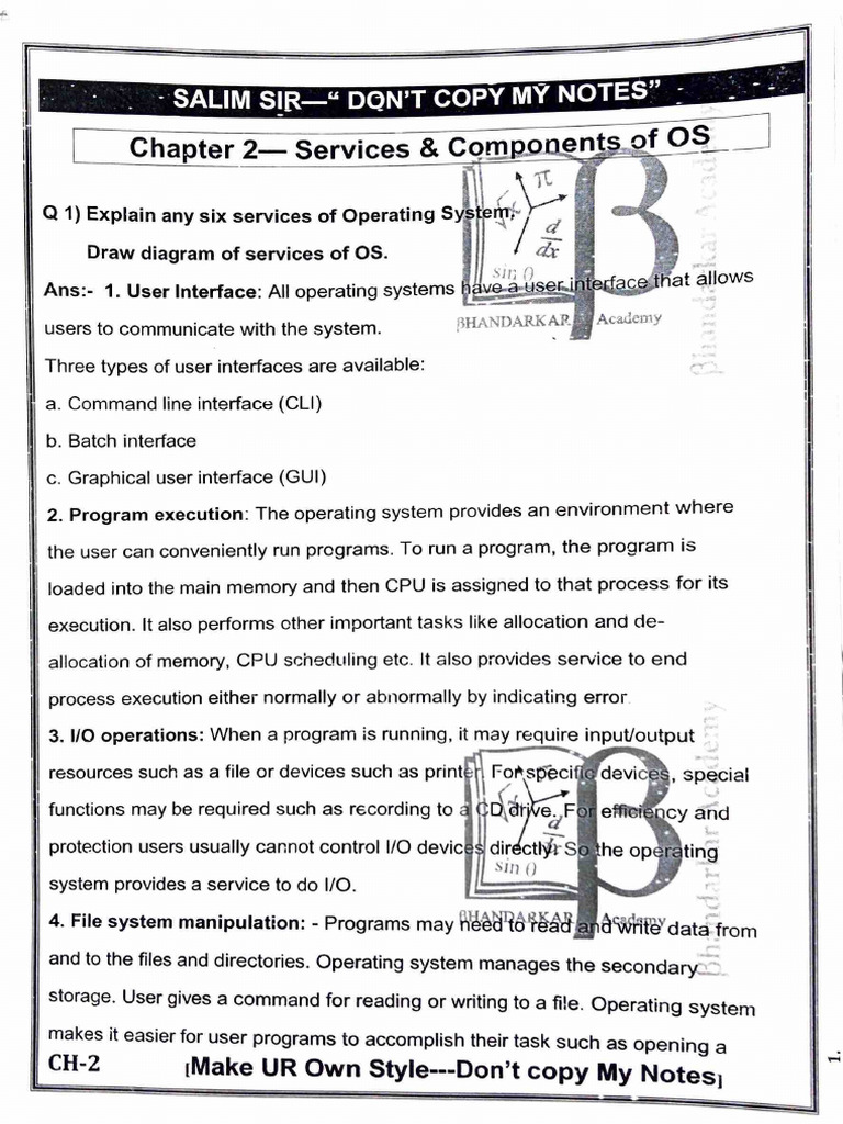 Osy Notes Lesson 1,2,3 | PDF