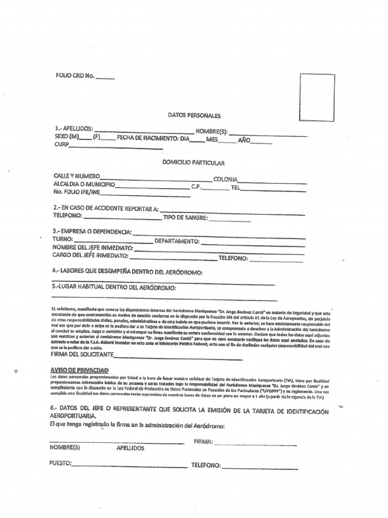 Formato TIA | PDF
