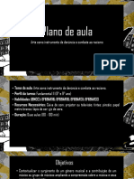 Plano de Aula Artes