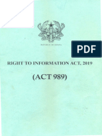 Ghana - Rti 2019