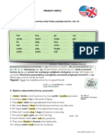 Present-Simple-Exercises - Rozwiązania