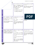 t4 M 53 Foundation Probability Non Calculator Revision Activity Mat Ver 7