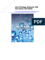 Contemporary Strategy Analysis 10th Edition Grant Test Bank