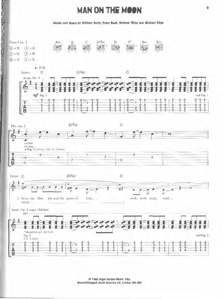 REM Songbook PDF
