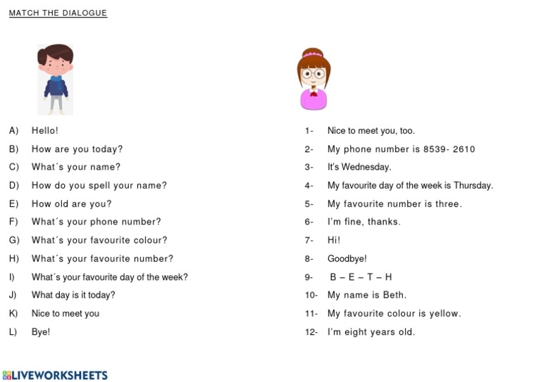 Match Questions | PDF | Language Arts & Discipline | Foreign Language ...