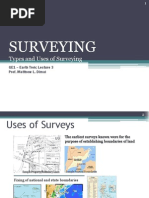 Lecture 3 Surveying Types and Uses