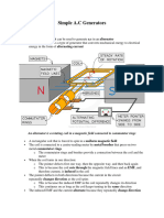 Simple A.C Generators: Extended