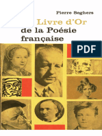 Pierre Seghers - Anthologie. Le Livre d'or de La Poésie Française. Des Origines à 1940 - (1976)