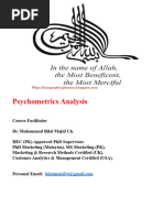 Workshop 3 Quantitative Research Design