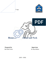 Biomechanics of Head and Neck