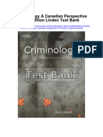 Criminology A Canadian Perspective 7th Edition Linden Test Bank