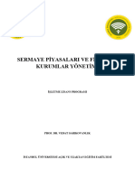 Sermaye Pi̇yasalari Ve Fi̇nansal Kurumlar-İstanbul Üni̇versi̇tesi̇-E-Ki̇tap