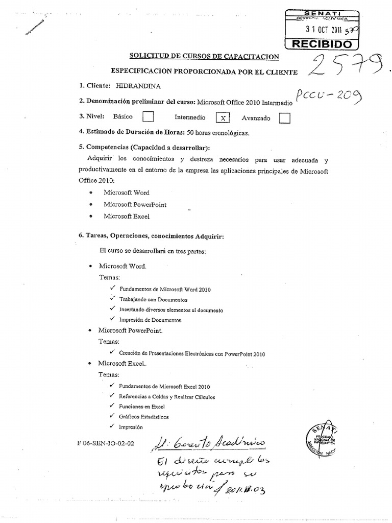 2579 microsoft office 2010 intermedio pdf