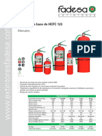 Extintores HCFC Manual