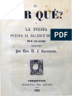 El Por Qué Ó La Fisica Puesta Al Alcance de Todos - M. Levi Alvares y David Eugene (Trad. D. F. Sarmiento)