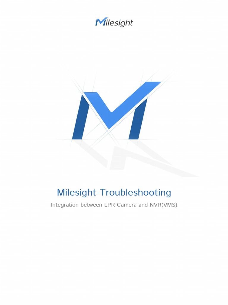 Milesight ANPR Camera Integration Guide | PDF | Network Packet | Json