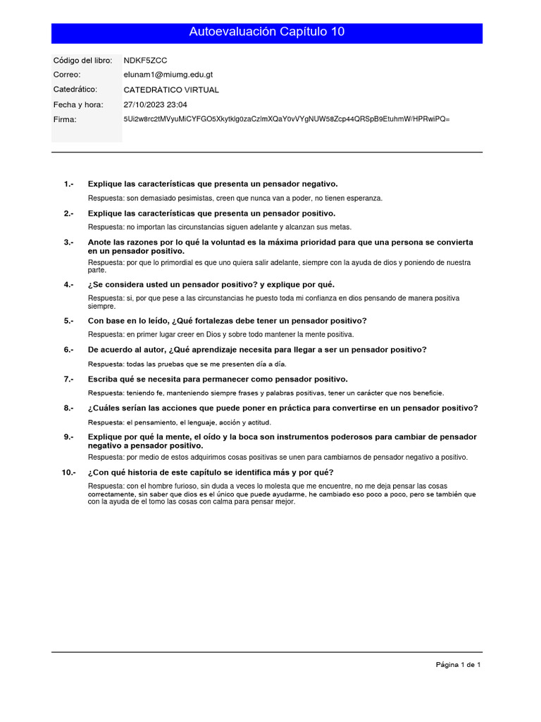 Capitulo 10 | PDF
