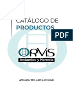 Manual Andamios Orvis Multidireccional