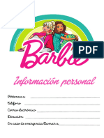 Planner Diario Barbie 11