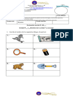 Evaluación Lenguaje N°2