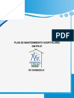 GM PN 01 Plan de Mantenimiento Hospitalario 2021