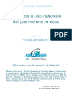 (XVI Numero 10) Sicurezza e Uso Razionale Del Gas Metano in Casa