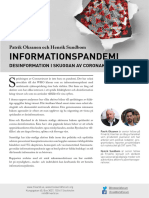 Informationspandemi - Desinformation I Skuggan Av Coronakrisen