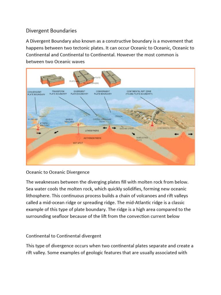 Plate Boundaries and Effects | Download Free PDF | Plate Tectonics ...